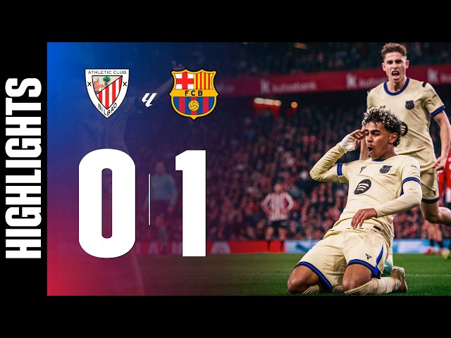 RESUMEN | ATHLETIC CLUB 0 vs 1 FC BARCELONA | LA LIGA 2025/26 JORNADA 27🔵🔴