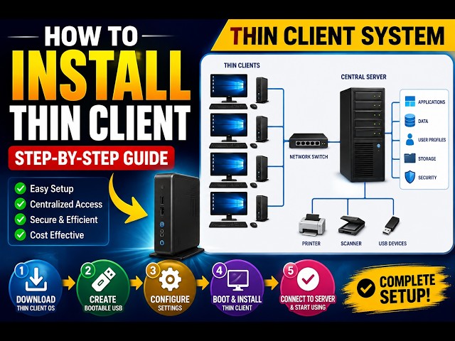 Install a Thin Client in Minutes! | Step-by-Step Setup