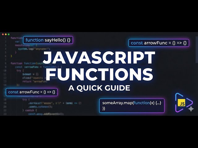 The different types of functions in JavaScript