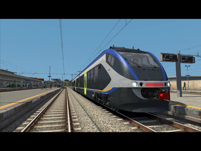Train Simulator Classic - Découverte de la ligne Torino - Novara en ALe 501