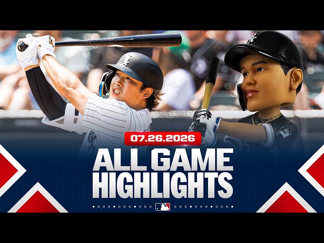 Highlights from ALL GAMES on 7/26 (Munetaka Murakami homers twice, MAGNIFICENT Miz and MORE!)