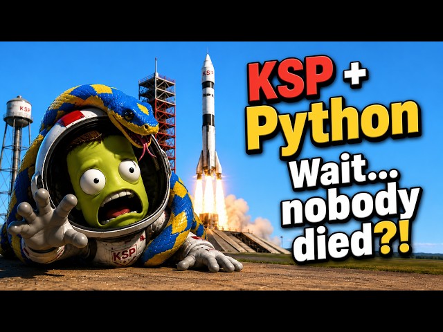 Kerbal Space Program + Python | Ep.3 - Parachutes (Now With 100% More Opening!)