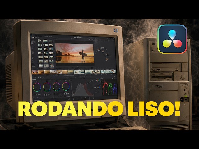 DaVinci Resolve TRAVANDO? Como fazer rodar em PC fraco