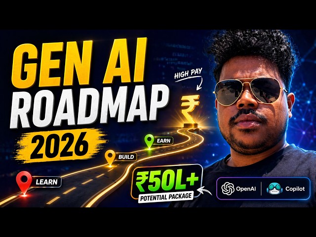 How to become Gen AI Engineer in 2026 | Software Engineer | Gen AI | Interview Road Map