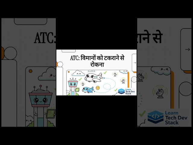 How Air Traffic Control Prevents Plane Collisions | ATC | Air crash | aeroplane ✈️