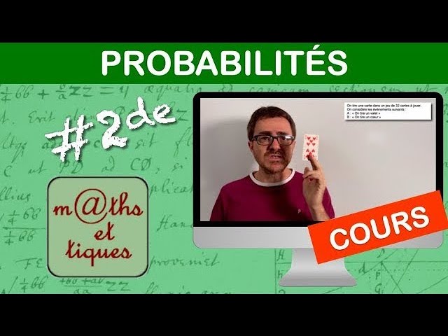 THE COURSE: Probabilities - Second