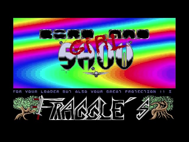 ATARI STe - Bird Mad Girl Show demo by The Fraggles