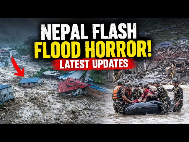Nepal Flash Flood Horror: 8 Dead, Villages & Bridges Swept Away | Latest Updates