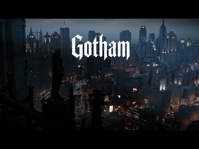 Gotham - FULL 3D CGI [3DSMAX, VRAY, FORESTPACK]