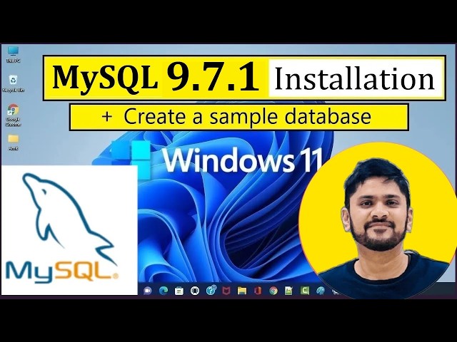 How to install MySQL 9.7.1 LTS on Windows 11