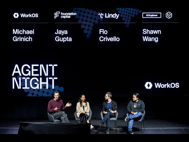 Agent Night: Is AGI Already Here? Jaya Gupta, Flo Crivello & swyx on AI Agents