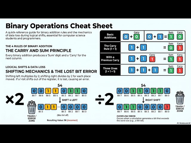 Binary Arithmetic, Shifts, and Two’s Complement