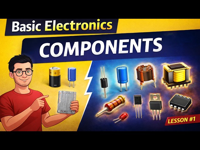Electronic Components Explained for Beginners | Basic Electronics #basicelectronics