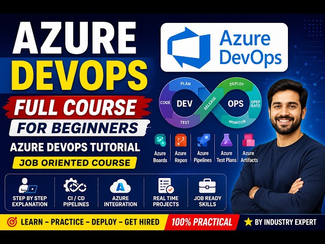Azure DevOps Full Course for Beginners 2026 | Complete Step-by-Step Tutorial