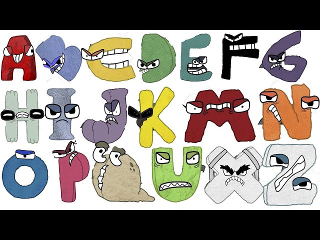 Alphabet Lore A Z #Alphabet Lore and Gestures #9