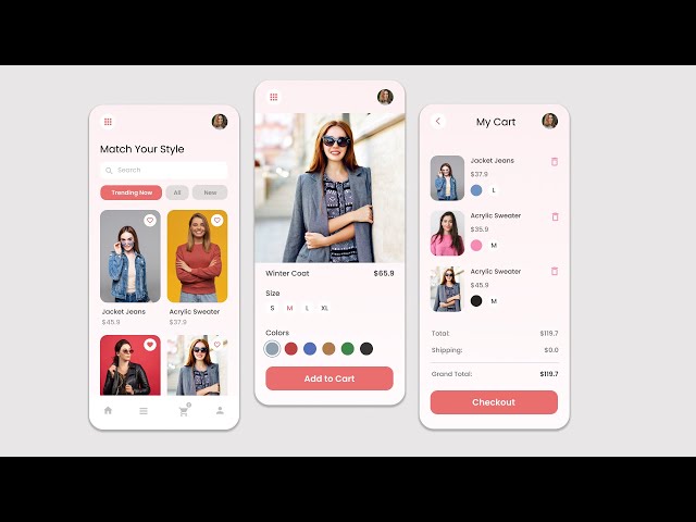 Build React Native Ecommerce App| Project Setup, Bottom Tab Navigation, React Native Vector Icons- 2