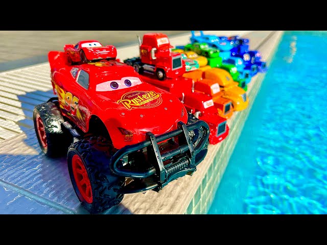 Disney Pixar Cars toys Review | Lightning McQueen, Finn McMissile, Mack, Doc Hudson,Cruz Ramirez