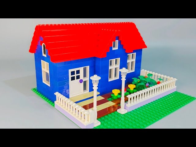 How To Build a LEGO Farm House MOC | Building Blocks Instructions |Satisfying Diy#lego #legomoc #diy