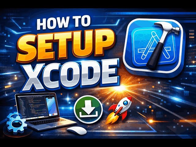 “Complete Xcode Setup for Beginners | Install & Configure on Mac (2025)”