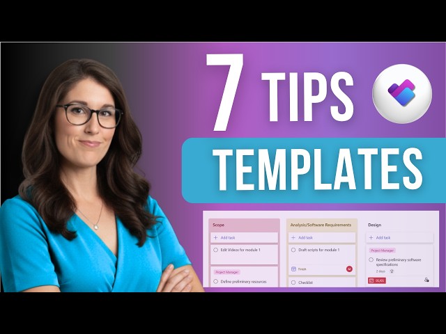NEW Microsoft Planner Templates | Step by Step Tutorial