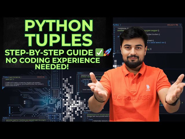06 Tuples in Python | 12 Must-Know Tuple Operations Explained Step-by-Step 🚀 | Python Tutorial #Lec6