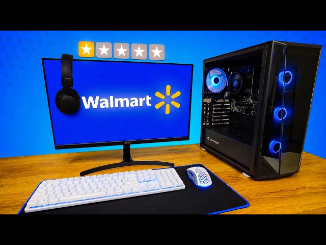 I Bought a 1 Star Walmart Gaming Setup!