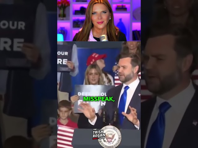 Caught on mic: JD Vance's hilarious slip #jdvance #oops #shorts