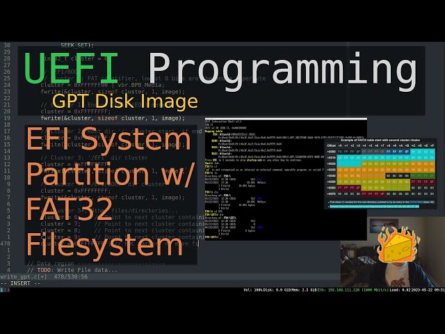 EFI System Partition | GPT Disk Image | UEFI Dev (in C)