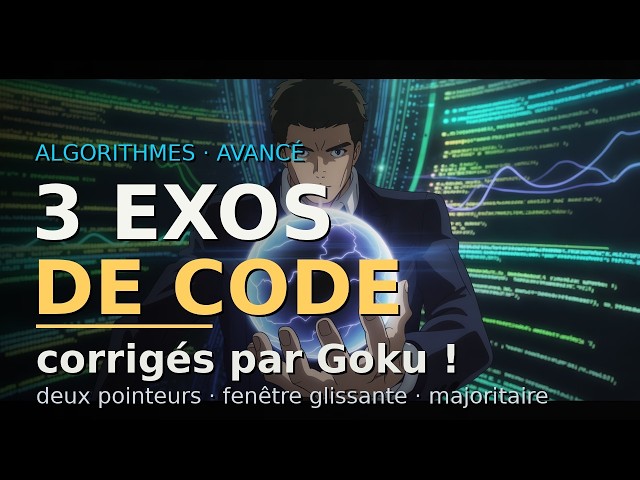 3 ADVANCED coding challenges solved by Goku (trapping rain water, sliding window, majority element)
