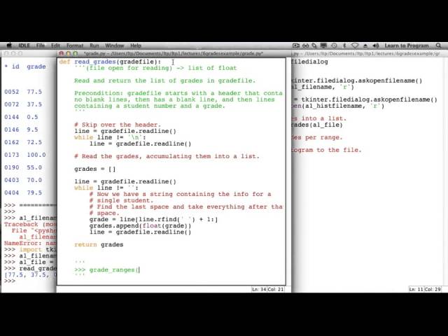 Developing a Program  optional lecture | Learn to Program Fundamentals