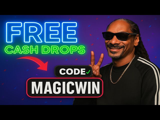 Roobet Promo Code - "MAGICWIN" Use for FREE CASH DROPS Bonus 2025