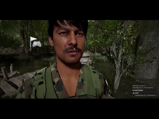 Relistic Character in Video Game SSG Pakistan