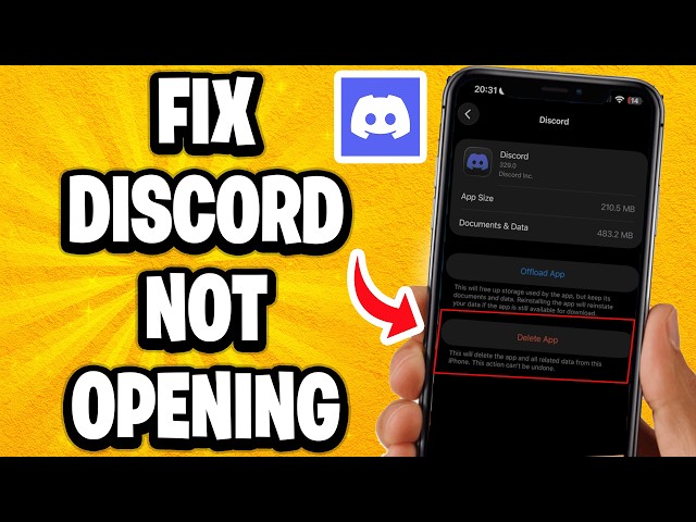 How To Fix Discord Not Opening On Mobile (Quick Guide)
