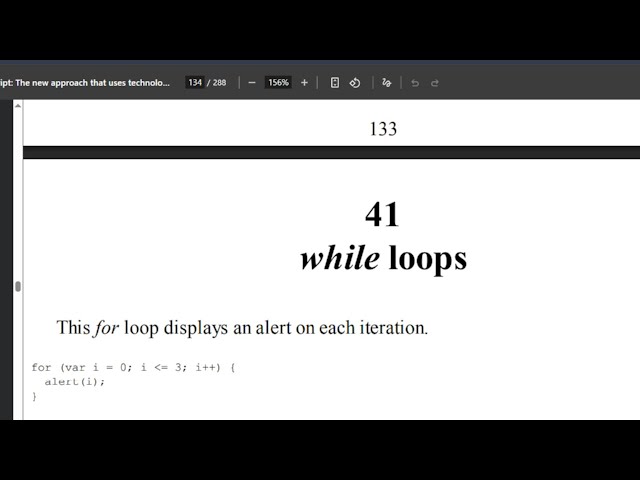 63. While Loops &  Do While Loop