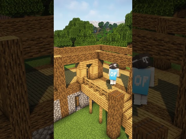 Minecraft Starter Survival House🏠 #minecraft