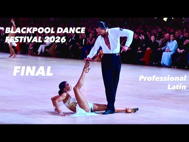 Blackpool Dance Festival 2026 | Final | Professional Latin 
