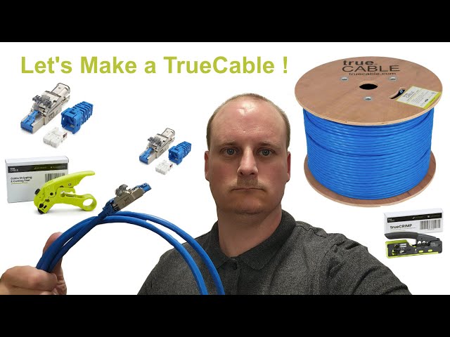 Making A Shielded Cat6A TrueCable @trueCABLE