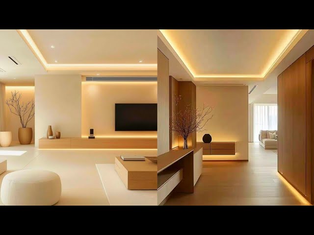 Latest False Ceiling Interior Design | POP Ceiling Living Room | Bedroom Gypsum Ceiling Lights
