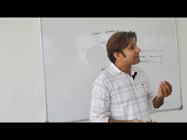 Constructor in python infohills shahpur 