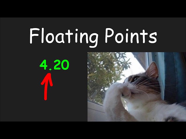 Why 0.1 + 0.2 != 0.3 (floating point explained)