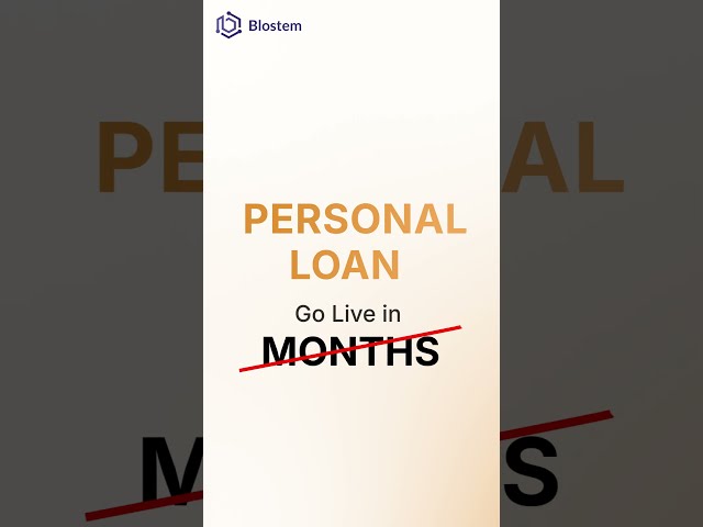 Digital Personal Loan Journey Walkthrough for Fintech Apps | Blostem SDK