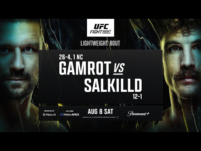 UFC VEGAS 120 LIVE GAMROT VS SALKILLD LIVESTREAM & FULL FIGHT NIGHT COMPANION