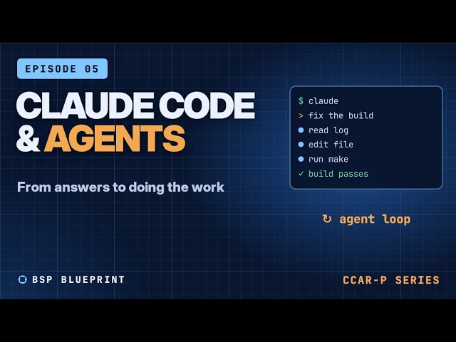 EP 05 | Claude Code & AI Agents Explained Simply: Workflows vs Agents | Claude Architect (CCAR-P)