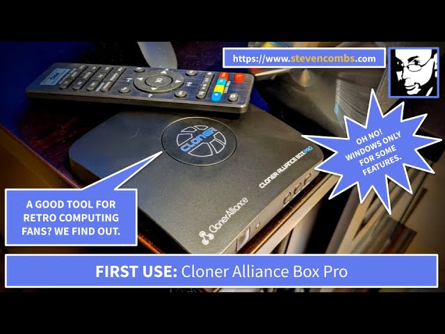 Capture Anything with the Cloner Alliance Box Pro!