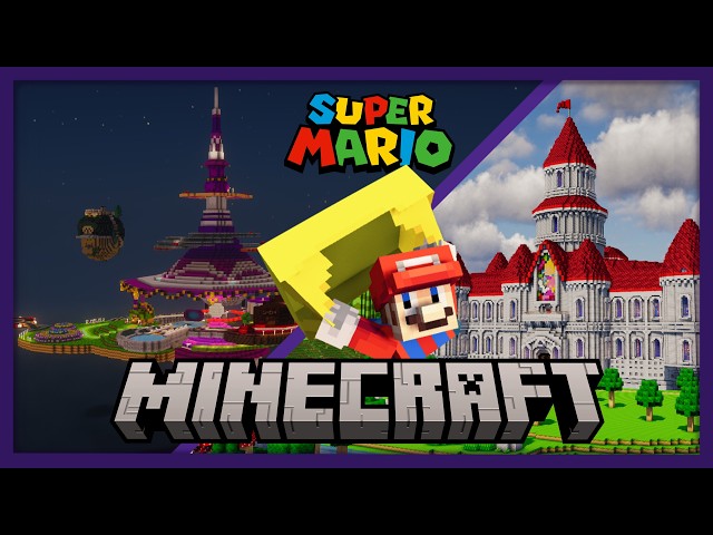 A New & Improved Super Mario Minecraft Map | The Adventure Continues!
