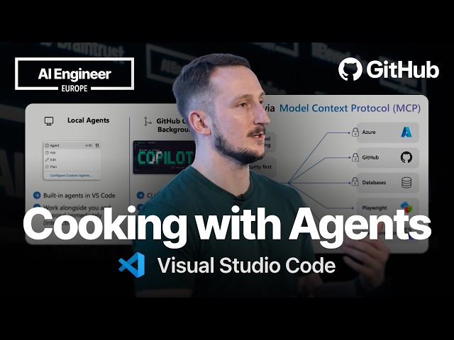 Cooking with Agents in VS Code — Liam Hampton, Microsoft
