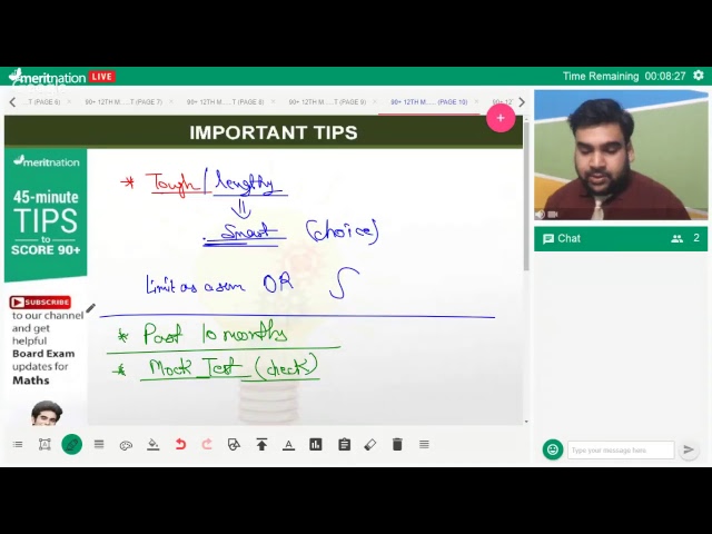 45-minute Tips to Score 90+ in Class 12 Board Exam: Mathematics