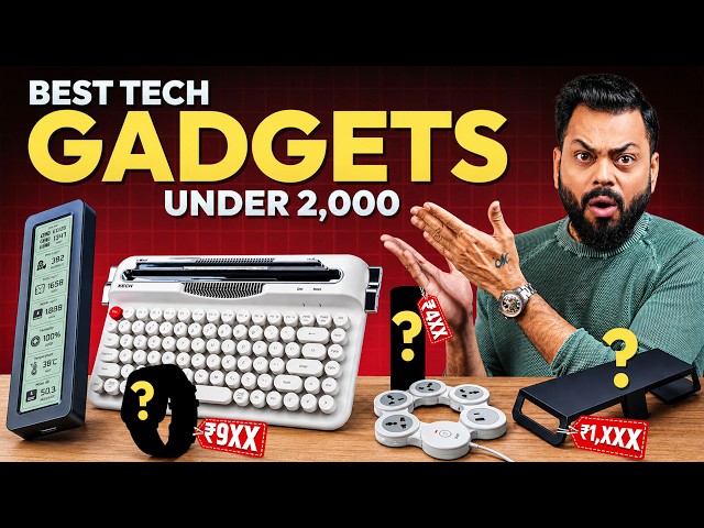 Top 6 Crazy Tech Gadgets You Must Buy! ⚡ From ₹499 | 2026