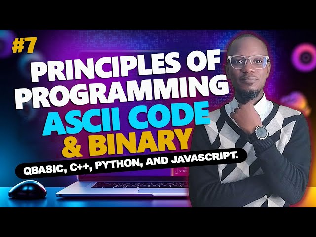 #7 Principles of Programming | ASCII Code & Binary (Practical CMD Demonstration) #CMD