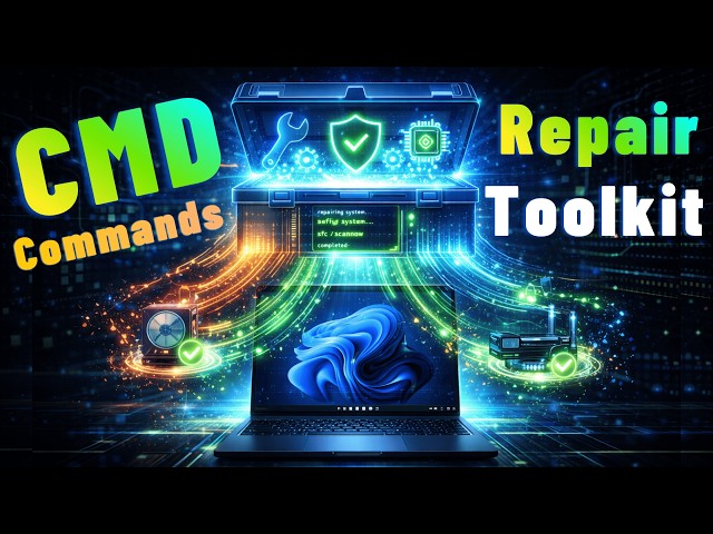 Your Computer is Slow? Run These CMD Commands